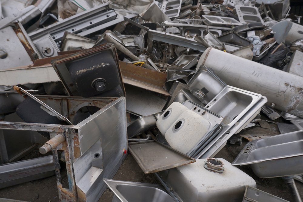 Scrapyard,Recycling,Center,Rusty,Metal,Waste